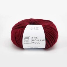 GABO WOOL Fine Highland Wool - Wino (RJ2015)