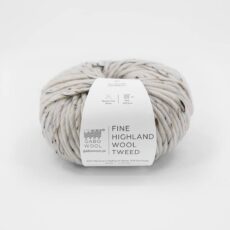 GABO WOOL Fine Highland Wool - Tweed Naturalny (T100)