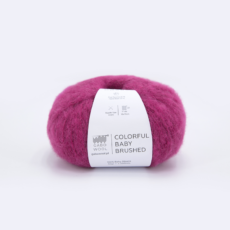 GABO WOOL Eco/Colorful Baby Brushed - Fuksja (7500)