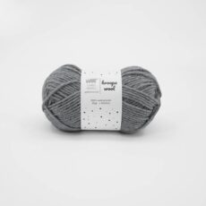 GABO WOOL Kroopa Wool - Szary (0403)