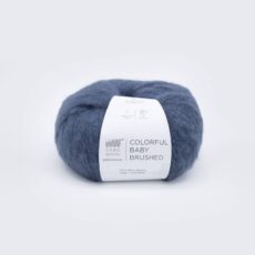 GABO WOOL Eco/Colorful Baby Brushed - Szaro-niebieski (7304)
