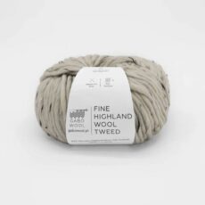 GABO WOOL Fine Highland Wool - Tweed Piasek (T402)